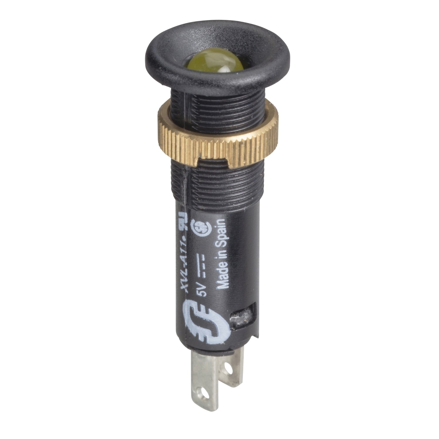 XVLA135 - Luz piloto ø8 - ip40 - amarillo-naranja - led sobresaliente incluido - 24v - rápidoon Schneider