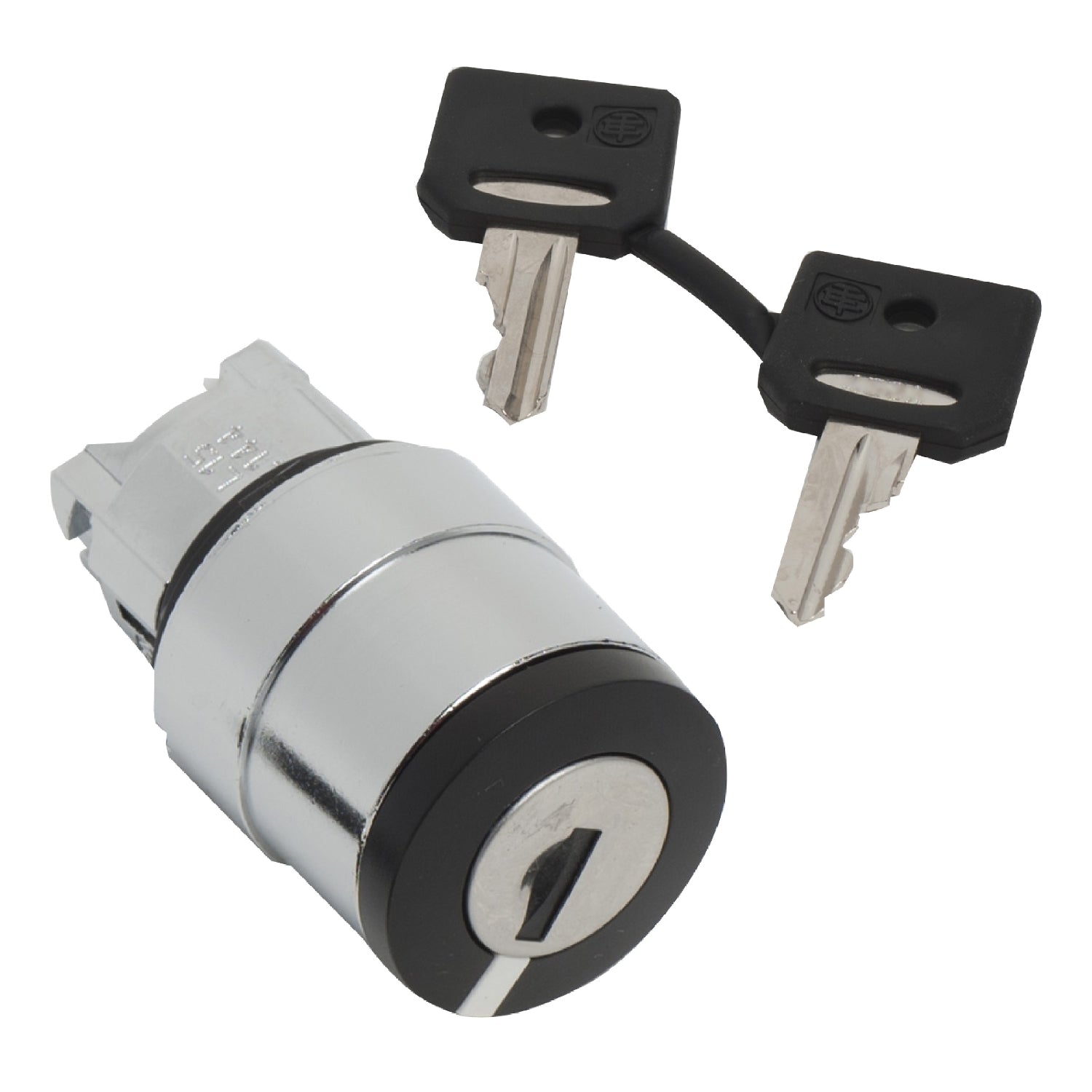 ZB4BG610 - Cabeza selector Harmony XB4 - 2 posiciones con llave 458a Schneider