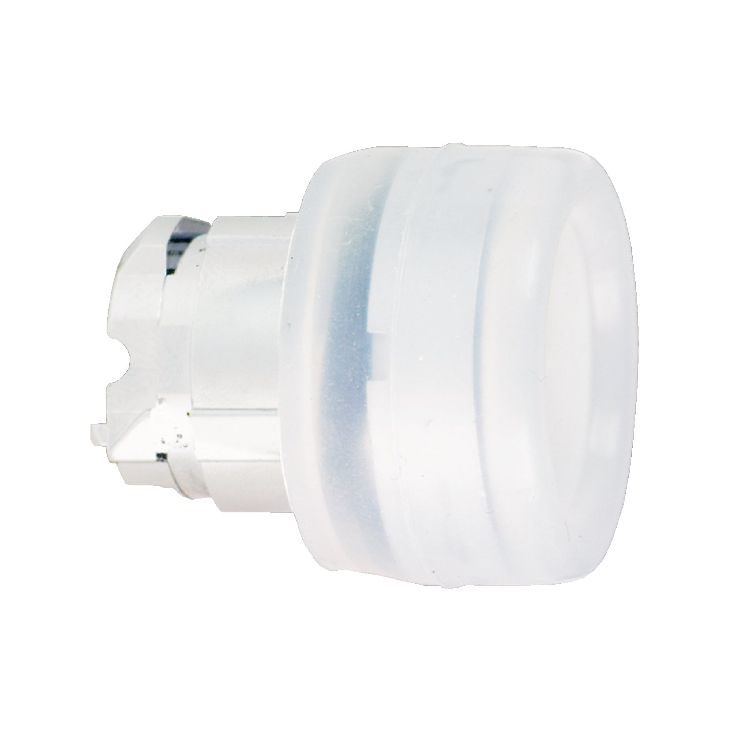 ZB4BP1 - Cabeza pulsador goma blanco Schneider