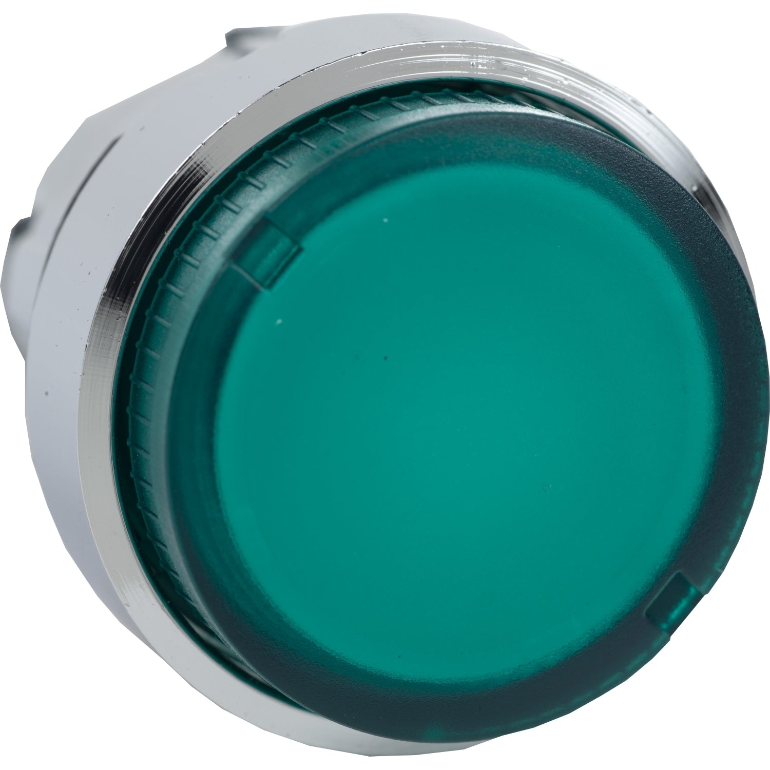 ZB4BW13 - Cabeza pulsador luminoso saliente verde Schneider