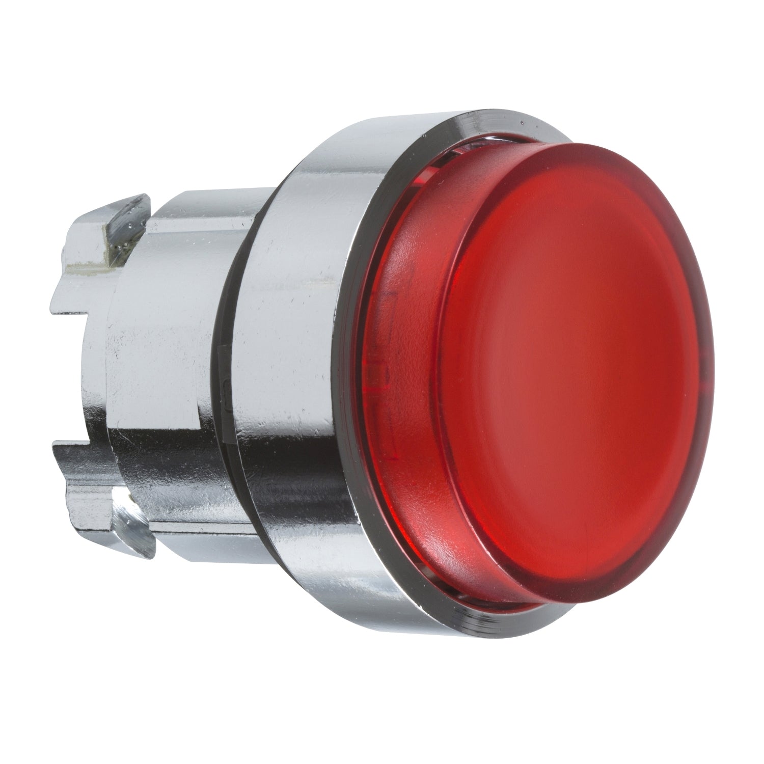 ZB4BW14 - Cabeza pulsador luminoso saliente rojo Schneider