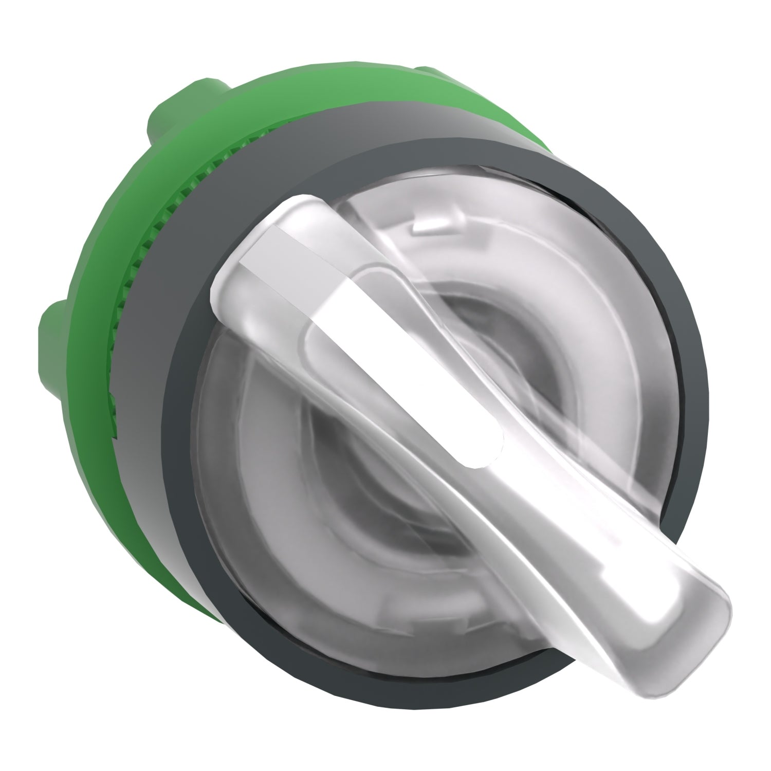 ZB5AK1213 - Cabeza selector luminoso 2 posiciones blanco Schneider