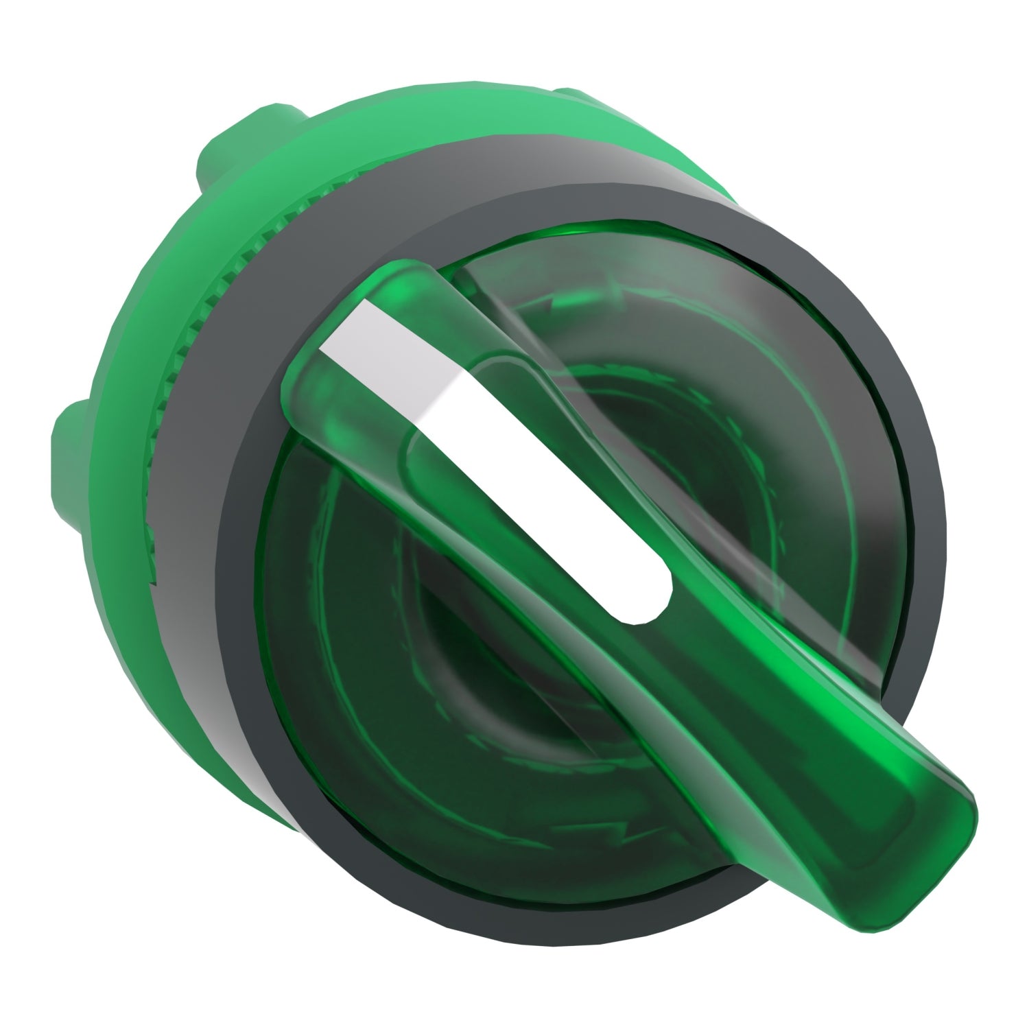 ZB5AK1233 - Cabeza selector luminoso Harmony XB5 - 2 posiciones verde Schneider