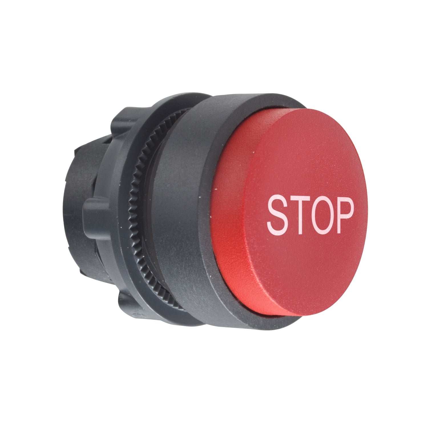 ZB5AL434 - Cabeza pulsador saliente rojostop Schneider