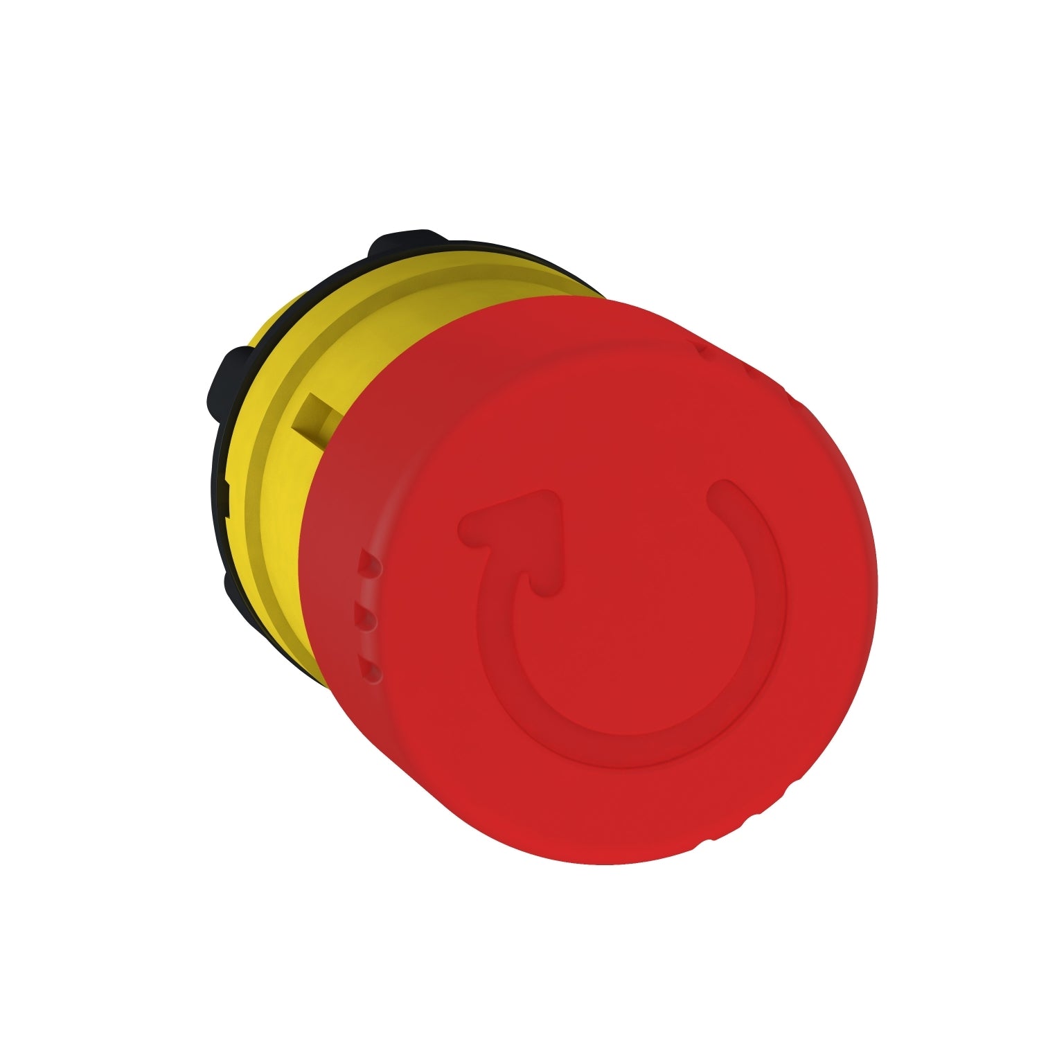 ZB5AS834 - Cabeza parada de emergencia Harmony XB5 - plástico seta roja Ø30 Ø22 giro del gatillo para liberar Schneider