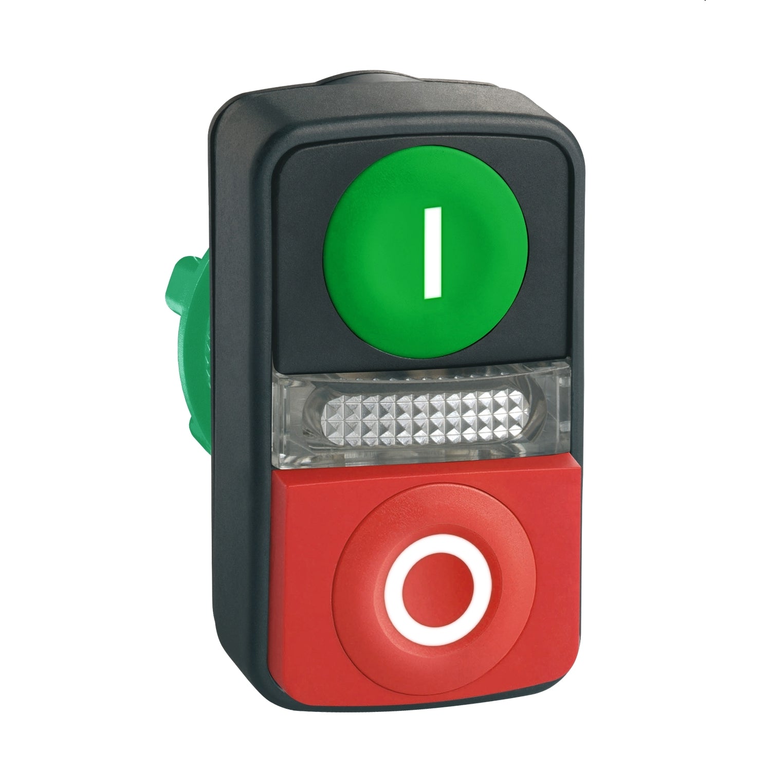 ZB5AW7L3741 - Cabeza pulsador Harmony XB5 - doble lum verde-rojo rs ip66 Schneider