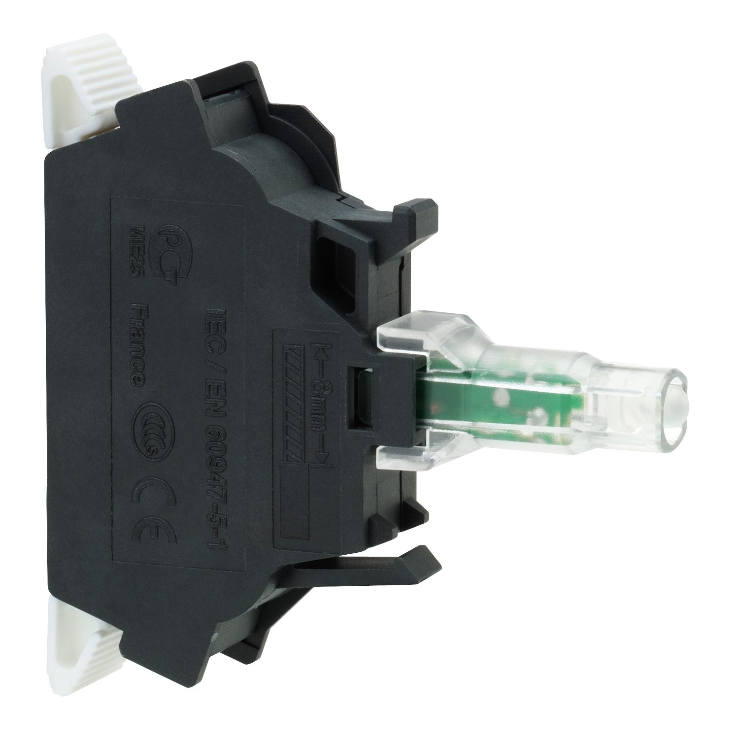 ZBVB55 - Bloque luminoso led 24 v amarillo leverlock Schneider