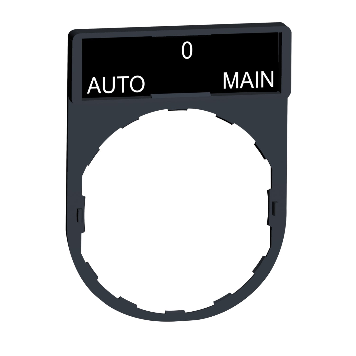 ZBY2185 - Porta etiqueta c etiqueta auto o main Schneider