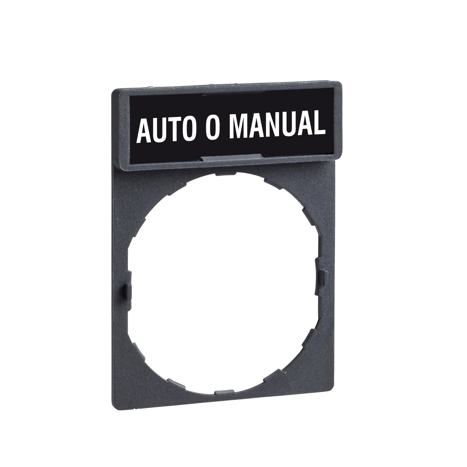 ZBY2485 - Porta etiqueta Harmony XB4 - c/etiqueta auto-o-man Schneider