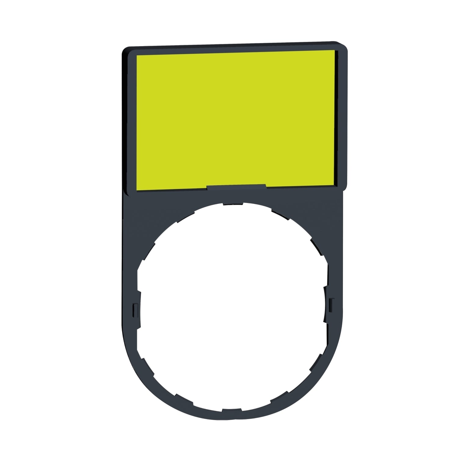 ZBY6102 - Porta etiquetas 3Harmony XB4 - 0x50mm. c/etiqueta Schneider