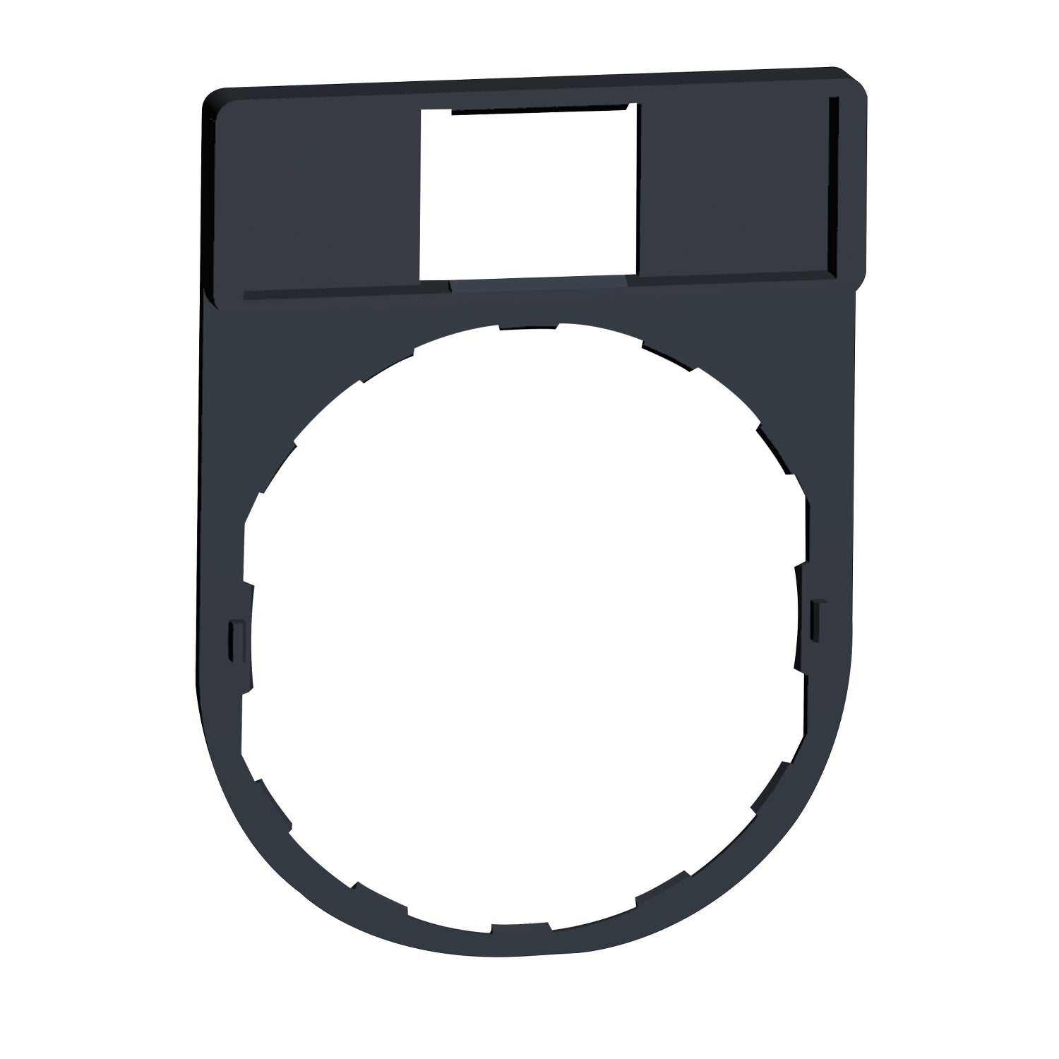 ZBZ32 - Porta etiquetas Harmony XB4 - 30x40mm. s etiqueta Schneider