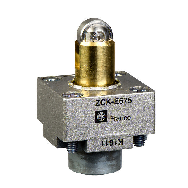 ZCKE67 - Cabezal de interruptor de límite ZCKE, pulsador de rodillo de acero reforzado Telemecanique