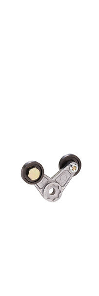 ZCKY61 - Palanca de interruptor de límite ZCKY, brazo bifurcado con rodillos 2 vías, -40...70 °C Telemecanique